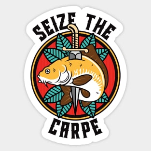 Seize the Carpe Sticker